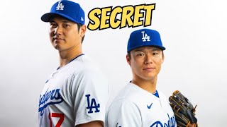 MLB DODGERS SHOHEI OTHANI SHOW SECRET CHEMISTRY WITH YAMAMOTO [upl. by Lyndsay813]