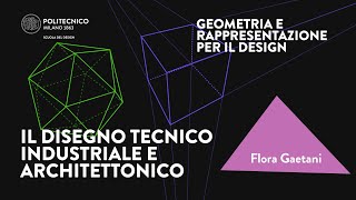 Il disegno tecnico industriale e architettonico Flora Gaetani [upl. by Anirtep]