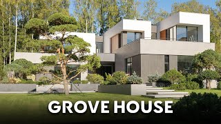 ОБЗОР ИНТЕГРАЛЬНОГО ДОМА ОТ АРХИТЕКТОРА ИЛЬИ ЕЛИСЕЕВА GROVE HOUSE [upl. by Enirbas]