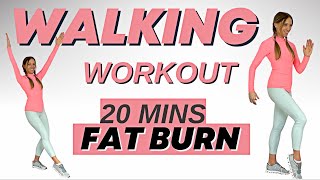 20 Minute Walking Exercise for Weight Loss  Walk the Weight Off at Home [upl. by Ferd164]