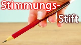 DIY STIMMUNGS STIFT selber machen  Stift verändert die Farbe  mit Thermo Nagellack basteln [upl. by Hamian]