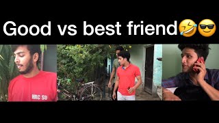 Good vs best friendvine  hunny sharma  featelvish yadav [upl. by Lorianna]