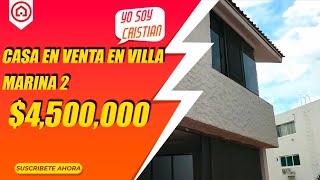 CASA EN VENTA EN VILLA MARINA 2  4000000 [upl. by Sterrett]