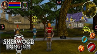 Sherwood Dungeon 3D MMORPG Gameplay Android [upl. by Haleemak108]