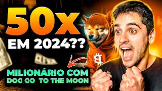 DOG GO TO THE MOON NOVA MEME NO BITCOIN 2024 [upl. by Eatnhoj]