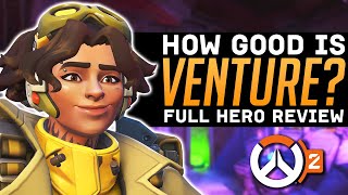 Overwatch 2 How Good is Venture  Full Hero Review [upl. by Deach]