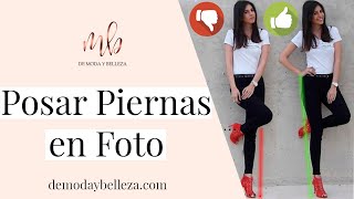 Poses para fotos  Piernas perfectas [upl. by Sclar]