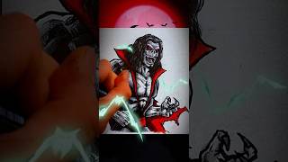 Morbius The Living Vampire  Daily Doodle marvel [upl. by Ynehpets]