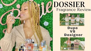 DOSSIER Honest Review  Dossier Scent Comparison Best Perfume Dupes [upl. by Kcinom]