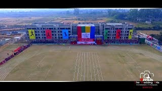 Angels high school sports day drone view [upl. by Farro]