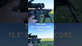 700 yards with the 125” Criterion CORE Barrel criterionbarrels criterioncore cbi longrange [upl. by Eiramyllek]