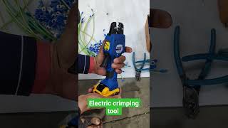 Klauke micro crimping tools shortsvideo electrical wiring [upl. by Ykcim209]