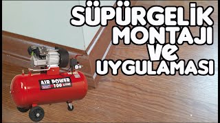 Süpürgelik Montajı Ve Uygulaması  45 KESİMİ  KÖŞE KESİMİ [upl. by Luckin]