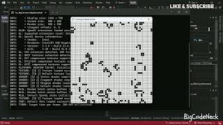 Conways Game of Life in Raylib  Interactive Cellular Automaton Simulation [upl. by Htor]