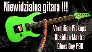 Niewidzialna Gitara  przetworniki Vermilion Obsidian amp Blues Boy  FOG [upl. by Colan536]