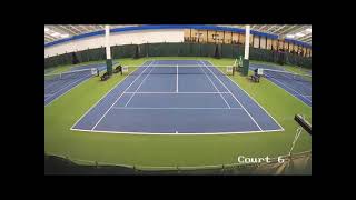 John and Fay Menard YMCA Tennis Center Court 6 Live Stream [upl. by Nnylimaj]