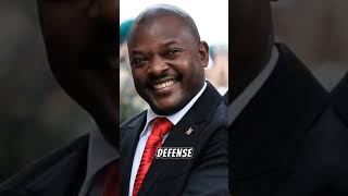 Pierre Nkurunziza was the President of Burundi from 2005–2020 facts africancountry history [upl. by Peacock419]