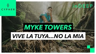 ANÁLISIS y REACCIÓN de ‘LVEU VIVE LA TUYA NO LA MIA’ de Myke Towers  Cypher inDEEP [upl. by Assirral]