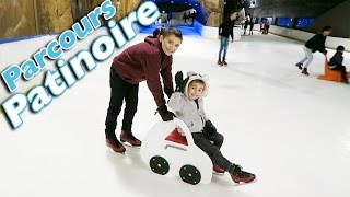 VLOG  PARCOURS FUN à la PATINOIRE [upl. by Netloc]