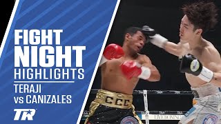 FIGHT OF THE YEAR CANDIDATE  Kenshiro Teraji vs Carlos Canizales  FIGHT HIGHLIGHTS [upl. by Onilatac]