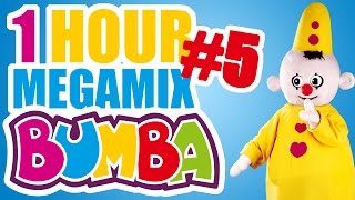 Bumba ❤ No 5 ❤ 1 Hour Megamix ❤ Full Episodes ❤ Kids love Bumba the little Clown [upl. by Breanne]