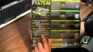 Unboxing Asus F1A75M Motherboard [upl. by Charbonneau]