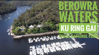 Berowra Waters Ku ring gai Chase National Park  Drone footage and Boat ramp [upl. by Nidnal]