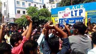 ACE ACADEMY  SHIVAM DIXIT SIR😋 and MARUT SIR Dancing like a PRO😂😂 GaneshVisarjan Hyderabad [upl. by Adelric]