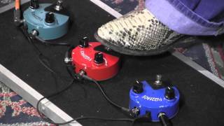 Dunlop Mini Fuzzface demo ALL 3 of them Hendrix Germanium Silicon [upl. by Carthy]