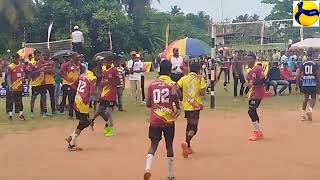 DSI 19 න් පහළ All Island Schools Volleyball 2024 at Seeduwa Davisamara Vidyalaya Panduwa Tvsports [upl. by Dralliw]