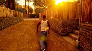 GTA SAN ANDREAS DEFINITIVE EDITION Updated Gameplay  actually looks good now [upl. by Llemor]