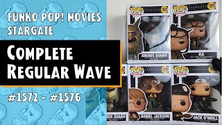 Stargate Funko Pop  Complete Regular Wave Funko Pop  Just One Pop Showcase [upl. by Brade]