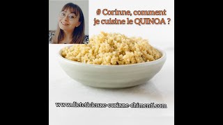 CUISINER LE QUINOA et faire des recettes savoureuses [upl. by Cioffred]