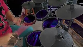 Tiamat  The Ar drum cover  Alesis Nitro Max [upl. by Fanchet]