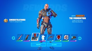 HOW TO UNLOCK FOUNDATION SKIN IN FORTNITE Unlock ALL Foundation Challenges Rewards [upl. by Fonseca]