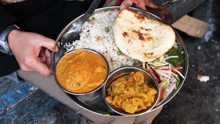 Kolkata Street Food  AMAZING Indian Vegetarian Meal on Deckers Lane [upl. by Hein]