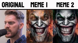 Why so serious ORIGINAL vs MEME  Jonkler [upl. by Aicilec980]