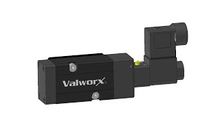 Valworx 5291 NAMUR Direct Mount Solenoid Valve [upl. by Raviv]