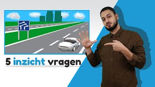 5 CBR INZICHT vragen  Auto theorie 2022 [upl. by Heimlich77]