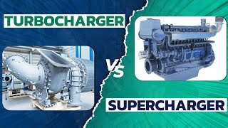 Difference Between Supercharger And Turbocharger  Turbochargers Vs Superchargers  Which Is Better [upl. by Orelu806]