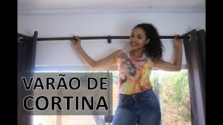 Como instalar varão de cortina [upl. by Ferri]