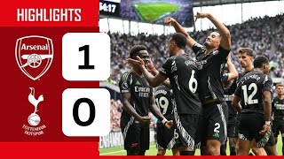 TOTTENHAM 01ARSENAL  HIGHLIGHTS  Extended  Premier League 202425 [upl. by Scarface]