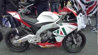 Aprilia RS4 125 Alitalia Max Biaggi  see also Playlist [upl. by Ahcatan]