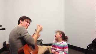 Down Syndrome and Music Therapy  Laughter and Music Motivates a Child [upl. by Torhert]