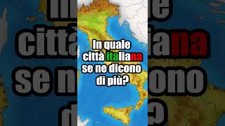 QUAL È il PAESE CON PIÙ PAROLACCE [upl. by Annairdua]