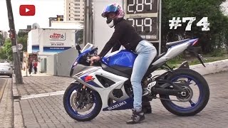 Motos esportivas acelerando em Curitiba  Parte 74 [upl. by Yasdnil708]