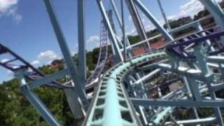 Jetline Roller Coaster Front Seat POV  Grona Lund Sweden [upl. by Meuser]