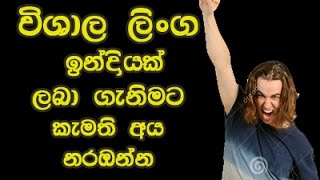 Vishala linga indriyak labaganimata narabanna  විශාල දිගැති ලිංගයක් මෙම පියවර අනුගමනය කරන්න [upl. by Lilac]