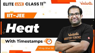 Heat Class 11  One Shot  Marathon  JEE Main  JEE Advanced Vinay Shur Sir VJEE [upl. by Bodi286]