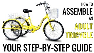 How to Assemble an Adult Tricycle Your StepbyStep Guide wwwtrikebikecomau TrikeBikeAustralia [upl. by Ynetsed]